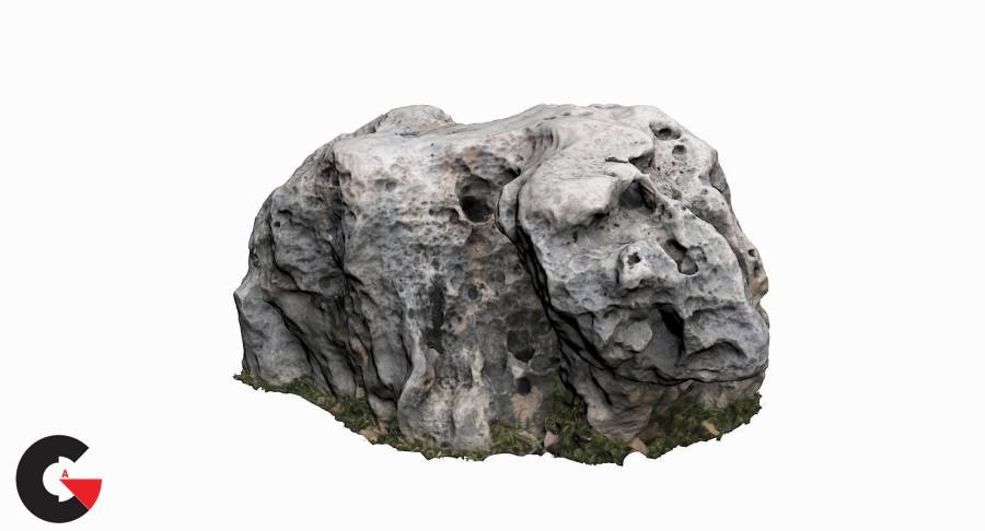Rock Pack Low-poly 3D model