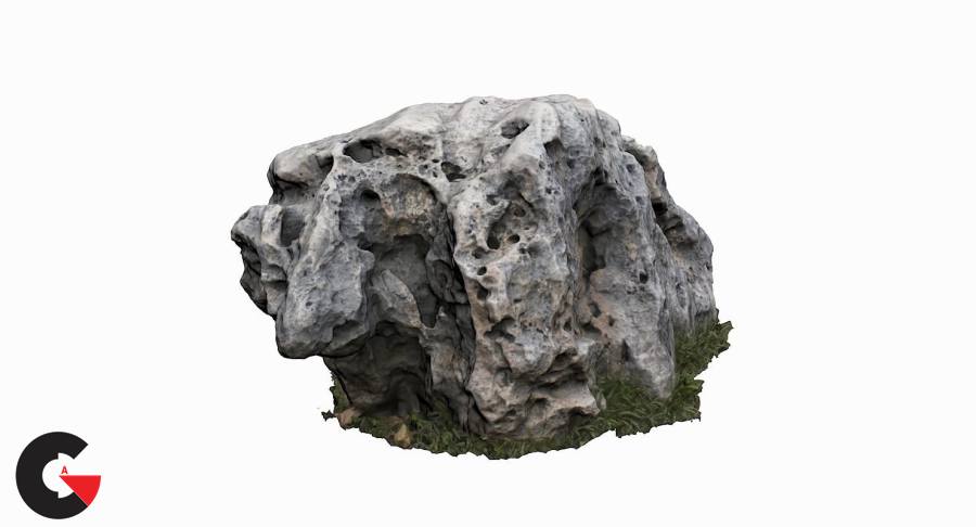 Rock Pack Low-poly 3D model