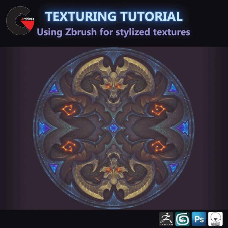 Using Zbrush for stylized textures