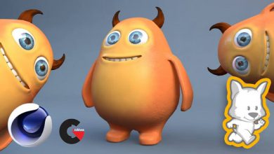 3D Character Creation in Cinema 4D Modeling a Happy Monster