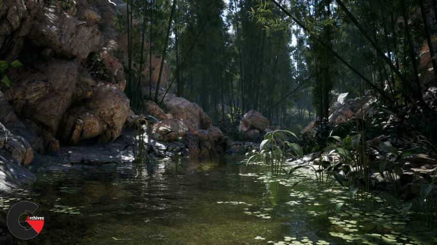 Bamboo Valley for Unreal Engine