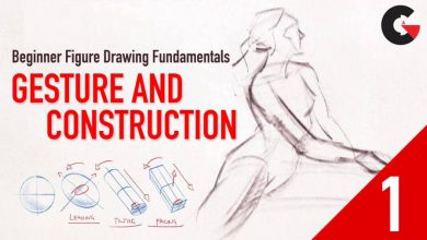 Beginner Figure Drawing Fundamentals - Gesture and Construction