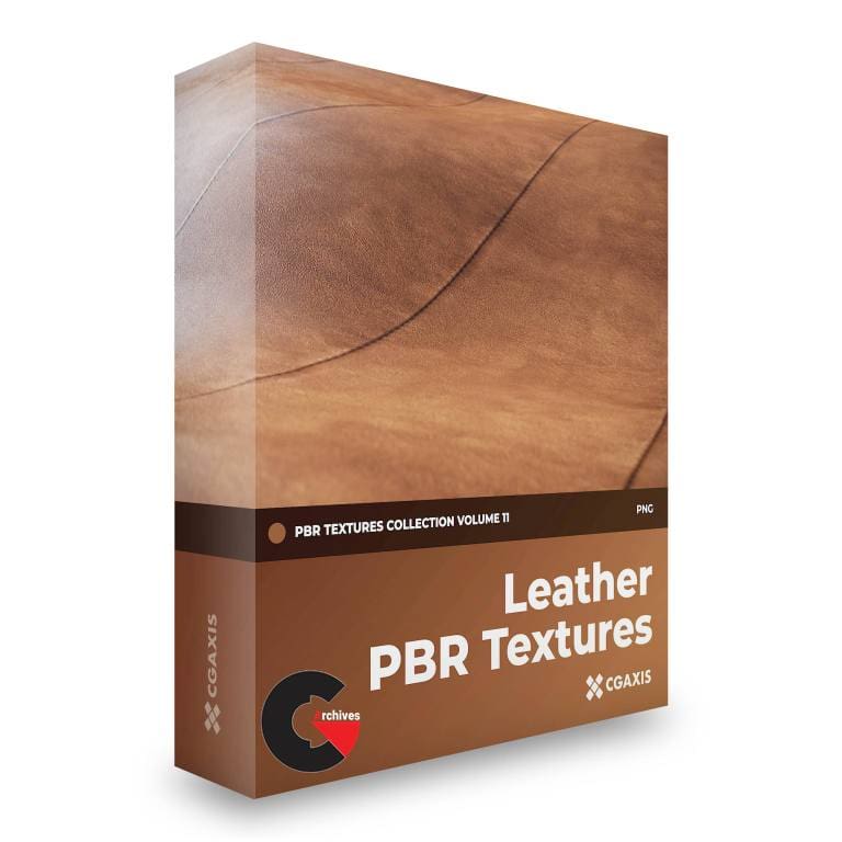 CGAxis – Leather PBR Textures – Collection Volume 11