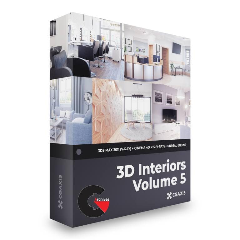 CGAxis – 3D Interiors – CGAxis Collection Volume 5
