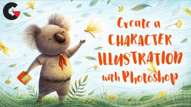 Create a Character Illustration with Photoshop