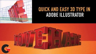 Quick & Easy 3D Text Effect Using Adobe Illustrator