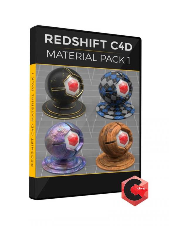 Redshift C4D Material Pack