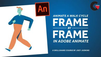 Animate a Walk Cycle Frame-By-Frame in Adobe Animate
