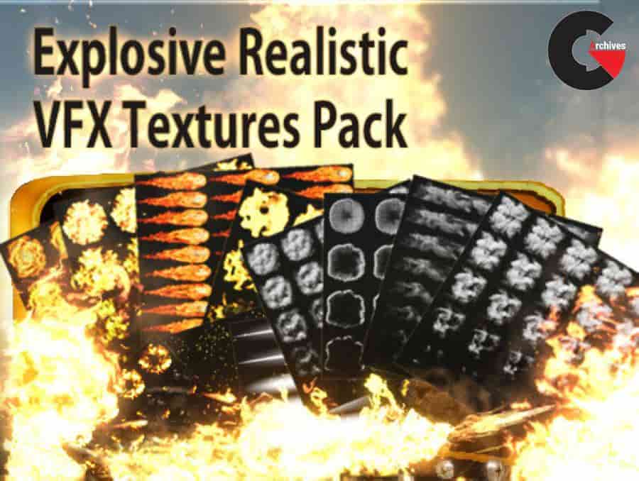 Asset Store - Explosive Realistic VFX Texture Pack 