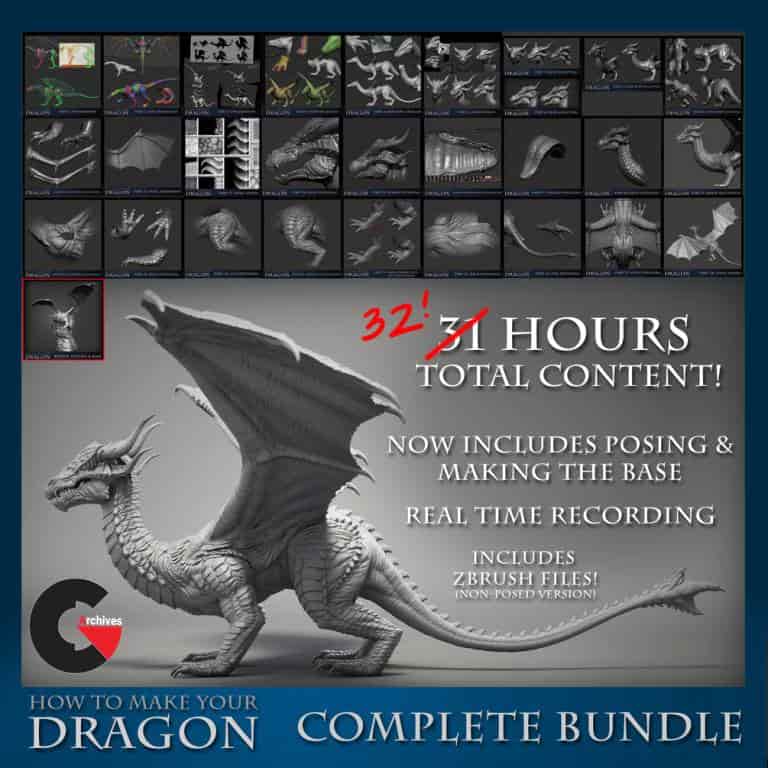 Gumroad – Dragons Workshop – Complete Bundle + Posing the Dragon