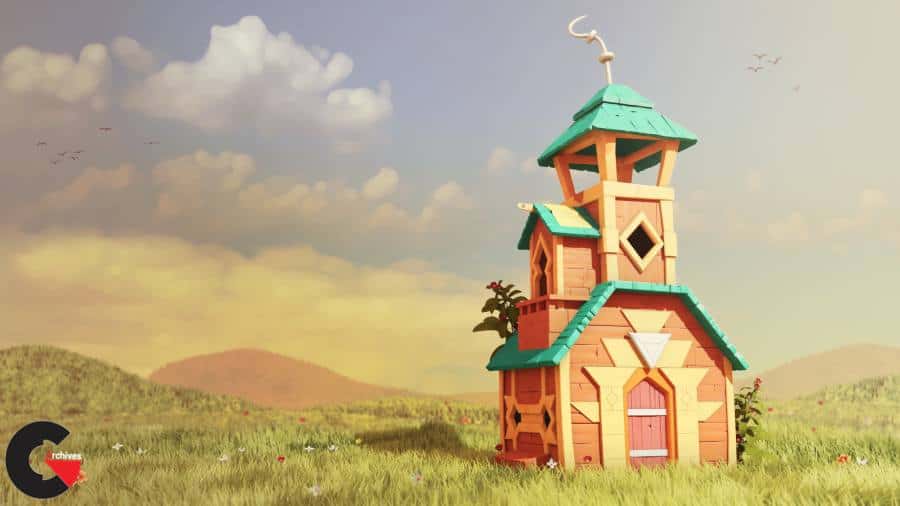 3ds Max Stylized Environment for Animation