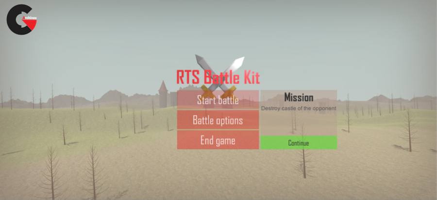 Asset Store - RTS Battle Kit