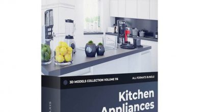 CGAxis – Kitchen Appliances 3D Models Collection Volume 116
