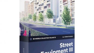 CGAxis – Street Equipment III 3D Models Collection – Volume 113