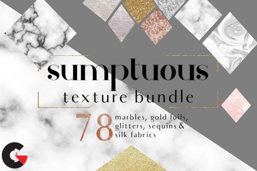 CreativeMarket - Sumptuous Textures Bundle