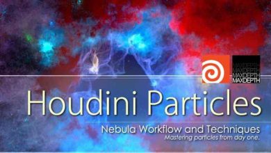 MaxDepth – Houdini Particles Nebula