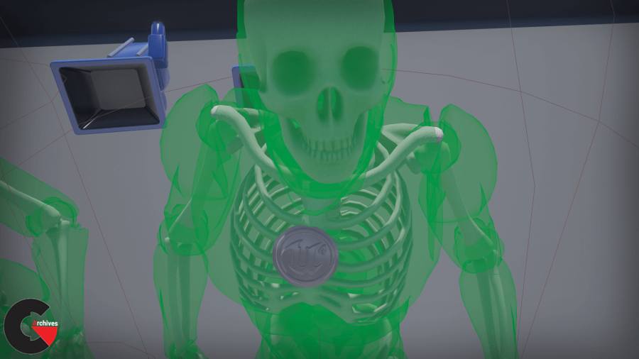 Skeletronix: Procedural Skeleton Mesh Generation