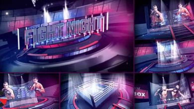 Videohive – Fight Night Broadcast Package