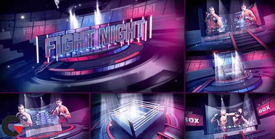 Videohive – Fight Night Broadcast Package