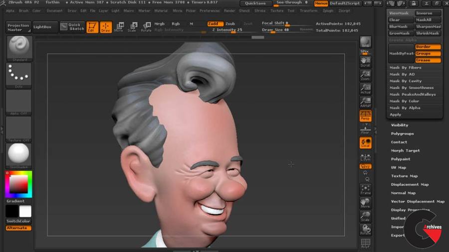 ZBrush 3D Printing with Ryan Kittleson