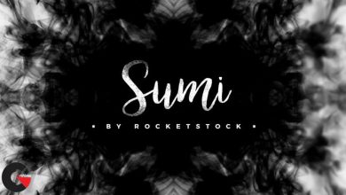 RocketStock – Sumi 65 Ink Transitions - Motion Graphic