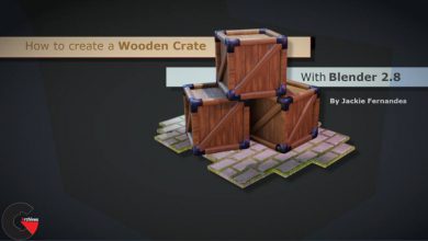 Skillshare – How to Create a Wooden Crate with Blender 2.8