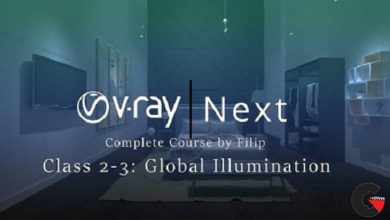 Skillshare – Vray Next Class 2-3 Global Illumination