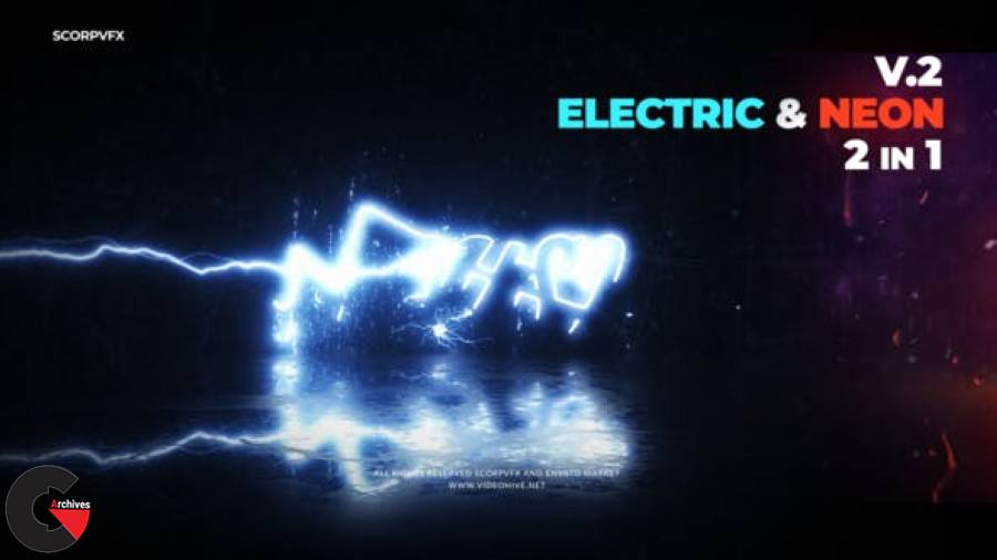 Videohive – Electric and Neon Logo Reveal