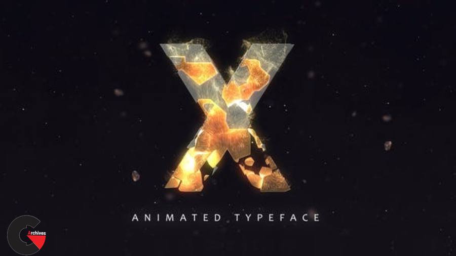 Videohive – Fracture Titles - Animated Typeface