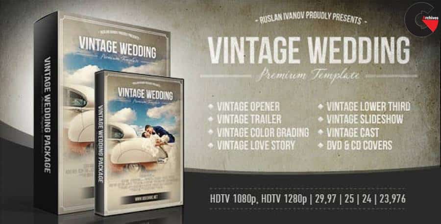 Videohive – Vintage Wedding Package