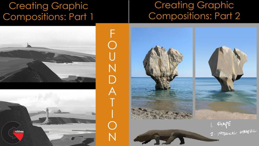 Gumroad – Foundation Patreon – Creating Graphic Compositions Part 1 - 2