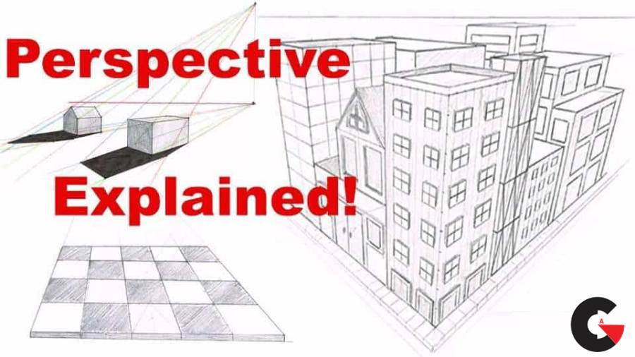 How to Draw Perspective for Beginners – Drawing 3D Objects & Environments