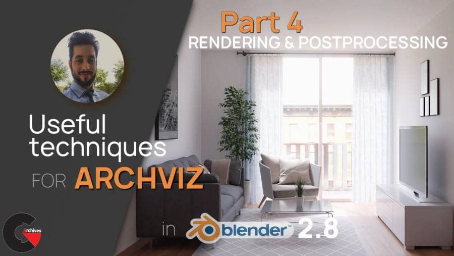 Skillshare – Archviz in Blender 2.80 Class 4 Rendering and Postprocessing