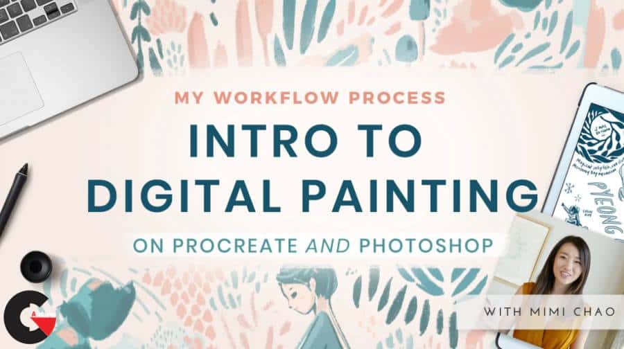 Skillshare – Intro to Digital Painting Procreate to Photoshop! A Beginner-Friendly Guide