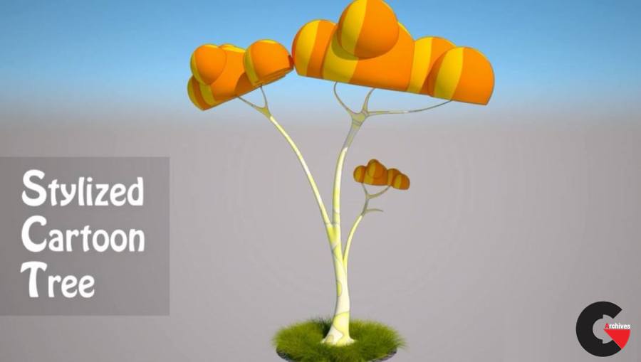 Skillshare – Modelling a stylized tree in Maya