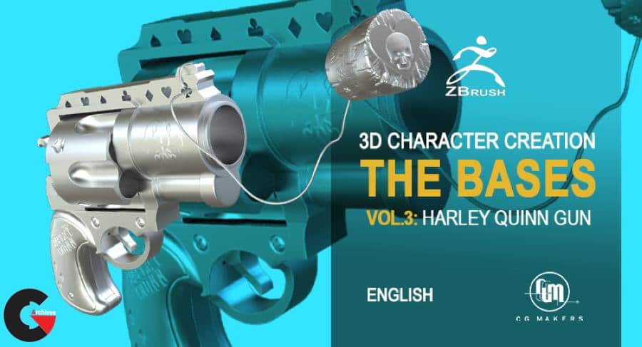 CG Makers – Harley Quinn Gun