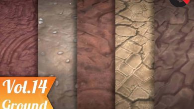 Cgtrader – Stylized Ground Vol 14 – Hand Painted Texture Pack