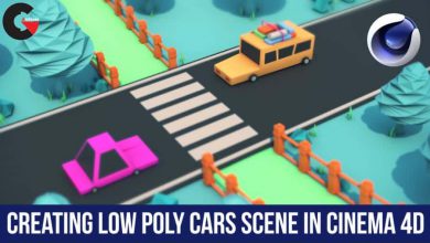 Skillshare – Create a Low Poly Cars Scene in Cinema 4d