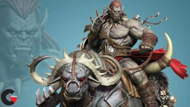 Udemy – Orc Rider and Bull Creature Creation in Zbrush
