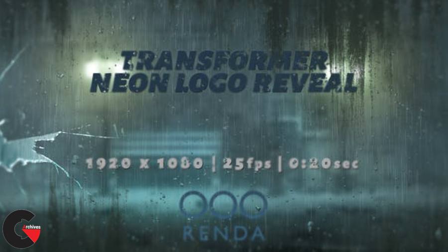 Videohive – Transformer Neon Logo Reveal