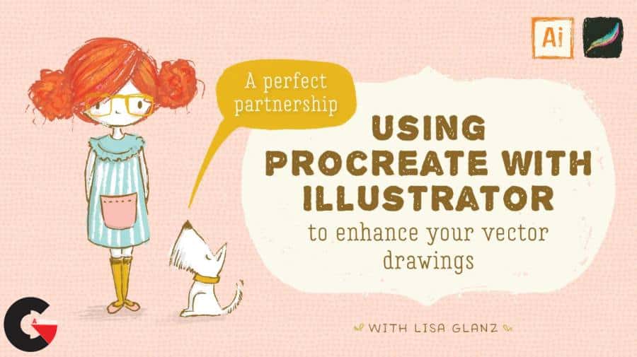 skillshare – Using Procreate with Illustrator to Enhance Your Vector Drawings