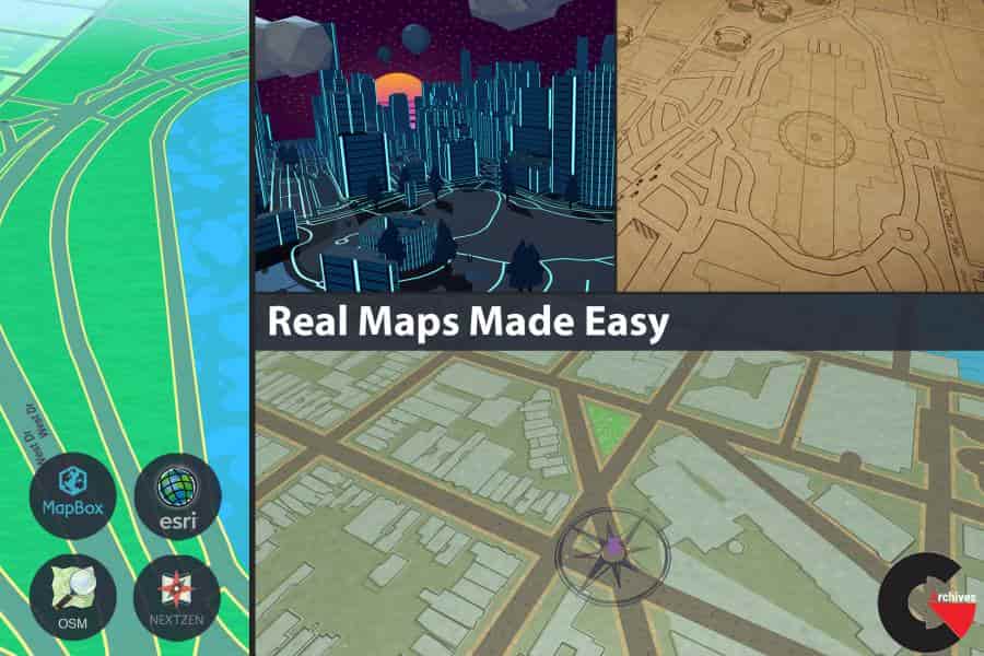 Asset Store - GO Map - 3D Map for AR Gaming