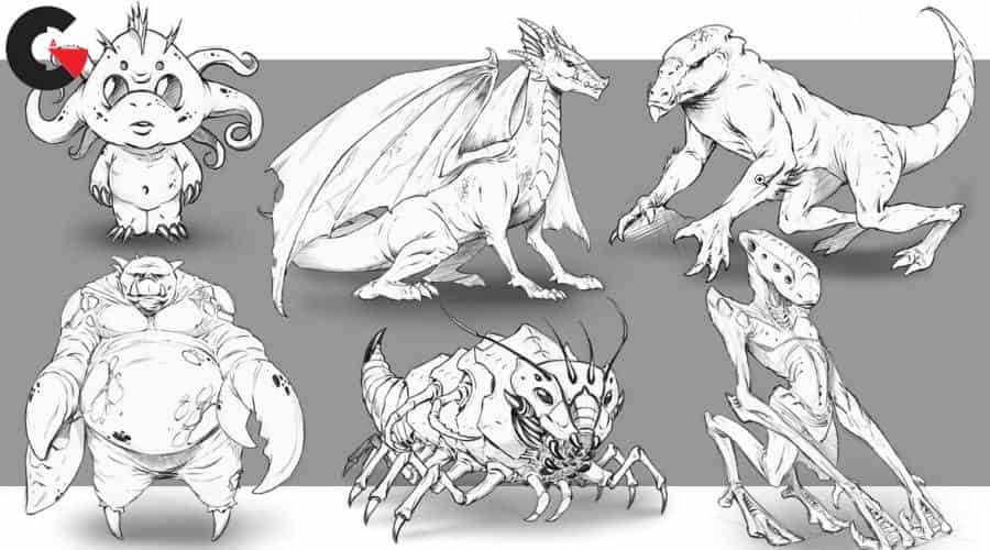 Udemy – How to Improve Your Creature Design Drawings