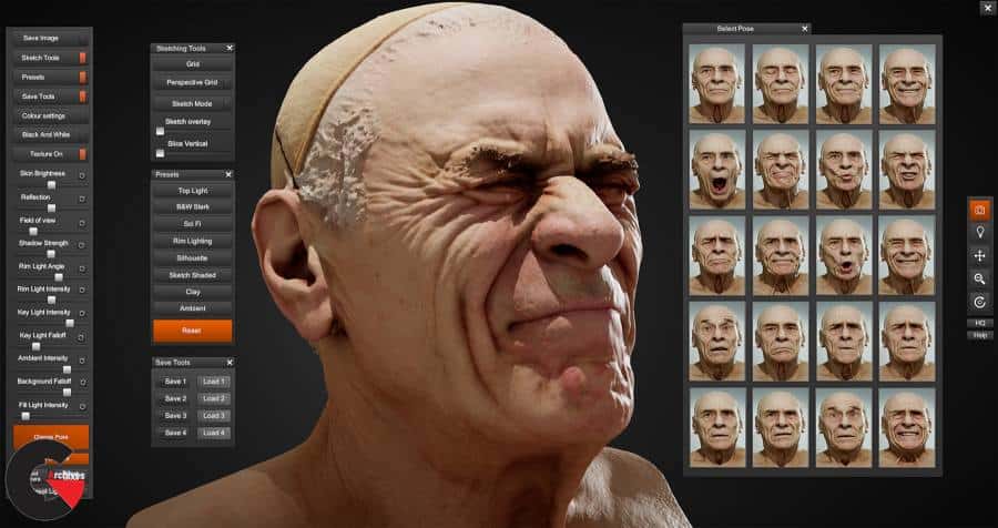 Anatomy360 – Male Expression Pack