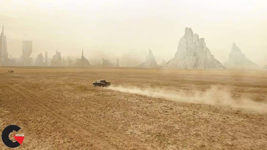 FXPHD – VFX305 – Advanced VFX The Desert Truck Scene