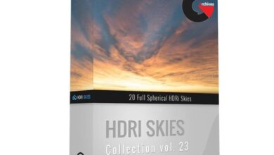 HDRI Skies – VHDRI Skies pack 23