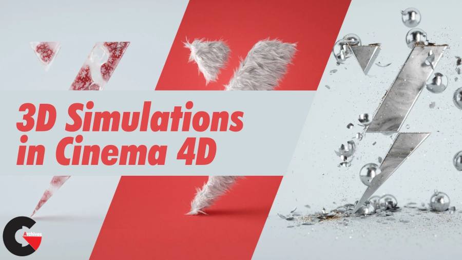 Motion Design School – 3D Simulations in Cinema 4D