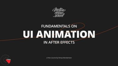 Motion Design School – Fundamentals on UI Animation in AE