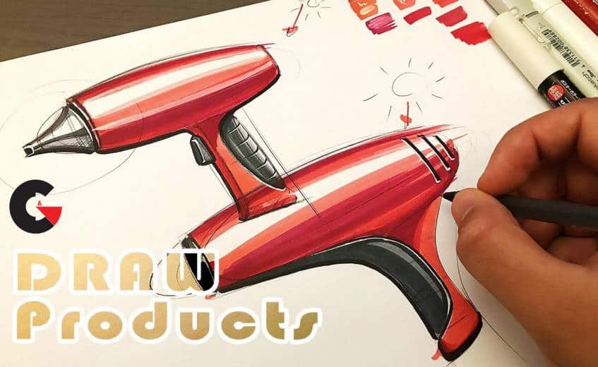 Skillshare - Industrial Design Sketching Like a Pro - Hair Dryer Project