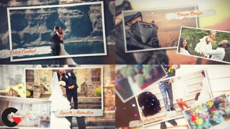 Videohive – Elegant Wedding Story 25998012